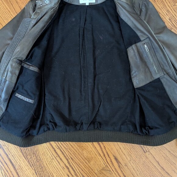 Vintage (70's?) Wolsey 1755 Leather Moto/Bomber Jacket - Picture 9 of 11